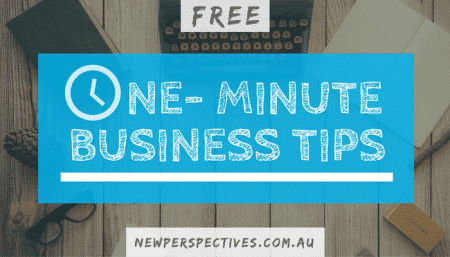 One Minute Business Tips